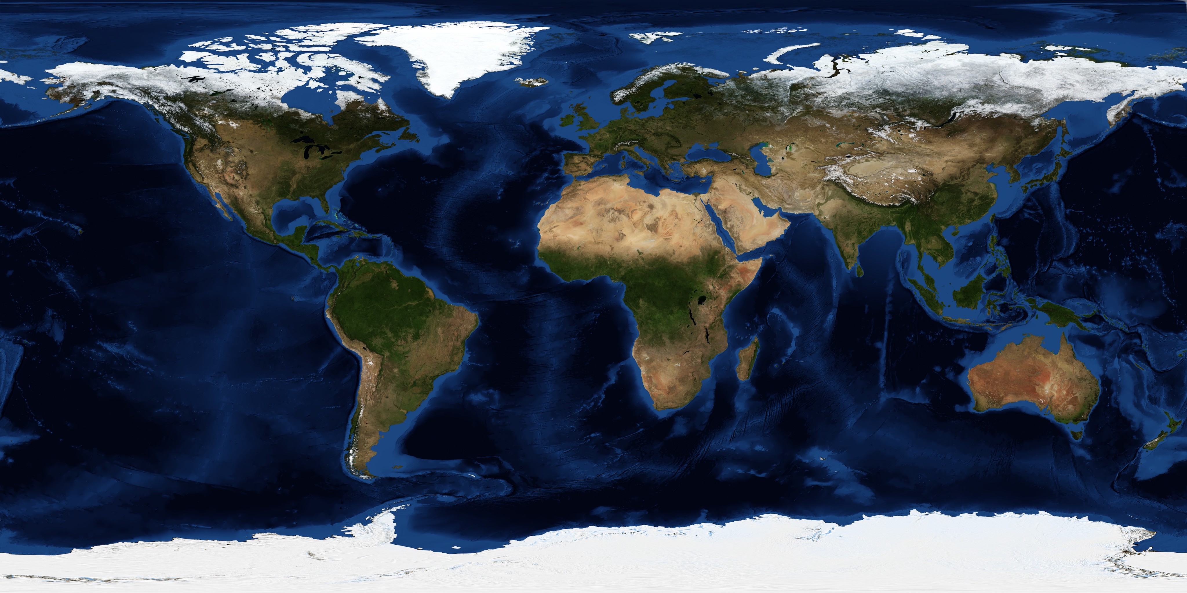 world map
